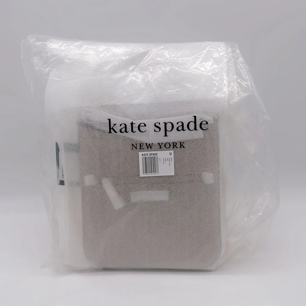 Kate Spade HUDSON messenger crossbody bag Timeless Taupe Multi
